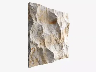 99-RockPanel piece of rock 3D model