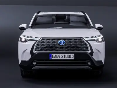 2022 Toyota Corolla Cross Hybrid 3D model