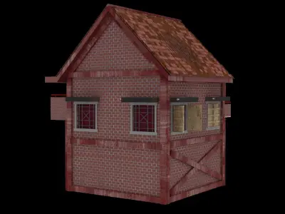 BRICK HOUSE Free 3D model