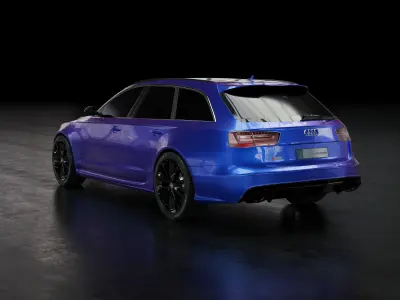 Audi RS6 3D model