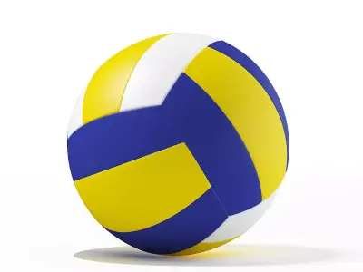 Volleyball ball 3D model