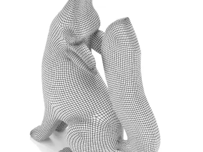 Alebrije Coyote Free 3D model