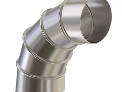 HVAC Elbow Air Duct 3D print model