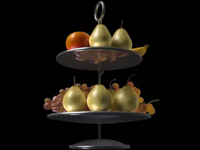 Fruit Basket 3D model