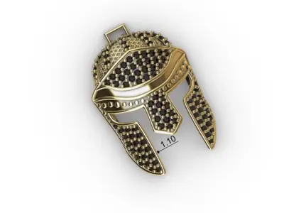 dijes- Colgante galdiador -v- 3D print model