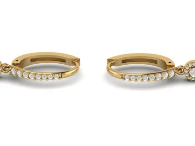 BALI-EARRING 3D print model