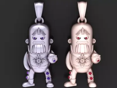 Muizino Pendant 3D Printable Model 3D print model