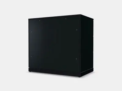 NORDLI Chest of 3 drawers 3 Low-poly 3D model