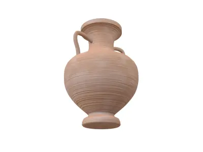 Roman Pottery v2 002 Low-poly 3D model