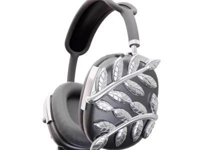 Airpods Max Attachments Bohemian Forest 3D print model