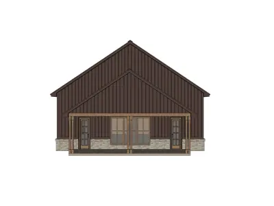 Barndominium House 005 -Archimple LLC 3D model
