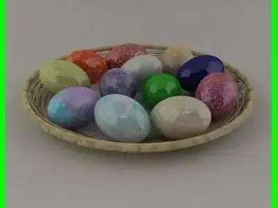 Easter eggs Free 3D model