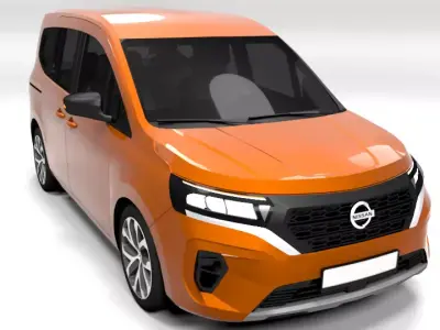 NISSAN TOWNSTAR 2023 Low-poly 3D model