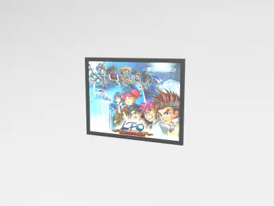 Little Fighter Online Painting v1 003 Free low-poly 3D model