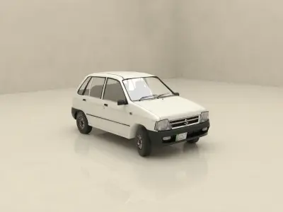 Suzuki Mehran 3D Low-poly 3D model