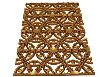 Classic decor ornament 120 3D print model