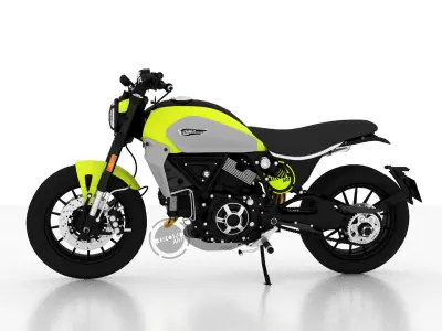 Ducati Scrambler Next Gen 3D model