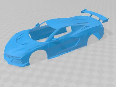 Chevrolet Corvette ZR1 2025 - Body Car STL Model 3D print model