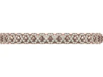 Diamond Bracelets 3D print model