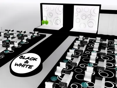 Event Exhibition Setup show presentation display a79 3D model