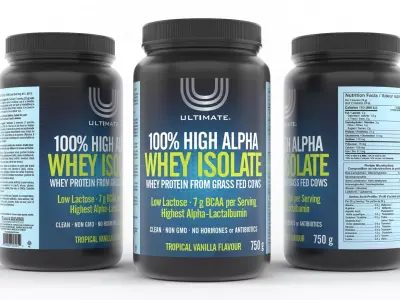 Protein Powder 3D model 56