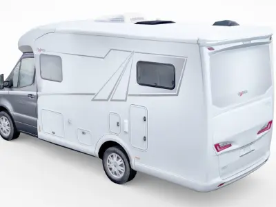 camper Frankia T7 Neo GDK Mercedes Sprinter Low-poly 3D model