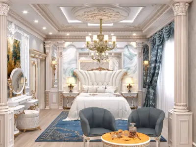 Bedroom classic 3D model