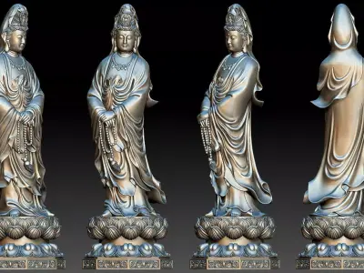 Bodhisattva  3D print model