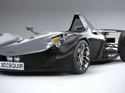 BAC Mono 2020 3D model
