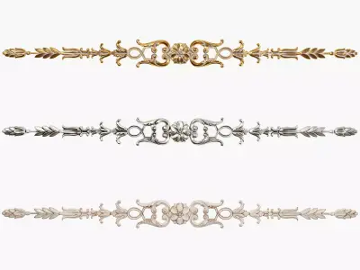 Classic carved 194 3D model