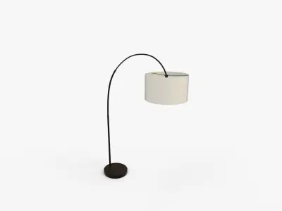 Overarching Floor Lamp 3D model
