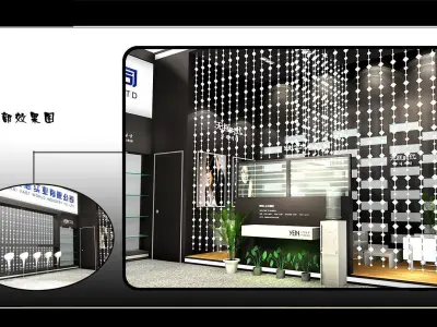 Exhibition - Area - 18X6-3DMAX2009-07 3D model