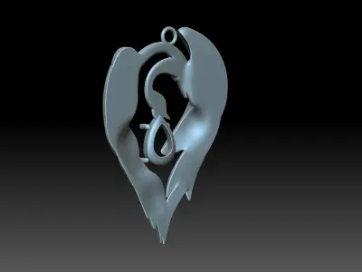 Geese Swans 3D print model