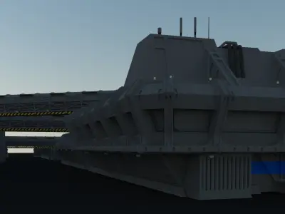 Lv-426 Colonial Hadleys Hope 3D model