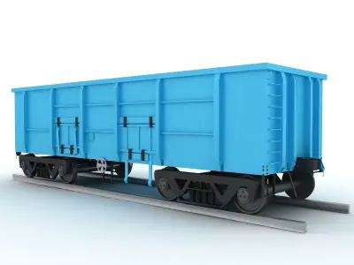 Rail Wagon 3D model