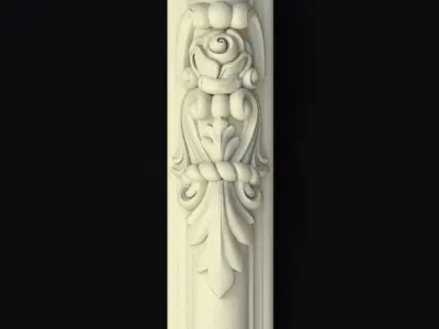 Decor for furniture 3D model 19