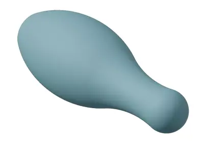 Plastic Exquisite Bowling Pin Toy 3D model