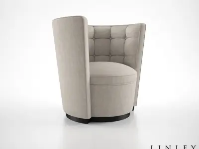 Linley Deco Armchair 3D model