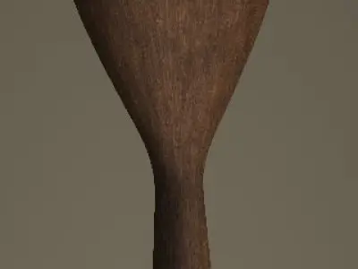 Maracas Low and High Poly Low-poly 3D model