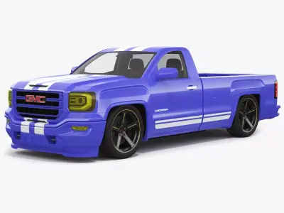 2018 GMC Sierra 1500 Custom 3D model