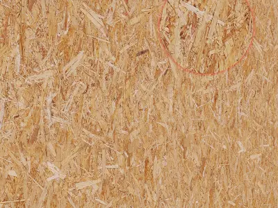 Ultra realistic  Oriented strand board panels Scan 3D model