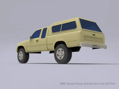 1989 Toyota Pickup 3D print model