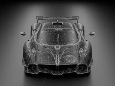 Pagani Huayra R 3D model