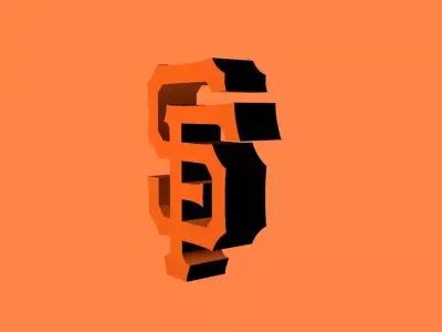 San Francisco Giants Team Logo 3D model