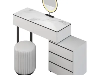Coiffeuse Christean 3D model