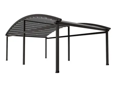 Motorized Pergola 2a oil rubbed bronze 3D model