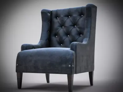 LUXURY CHAIR Free low-poly 3D model