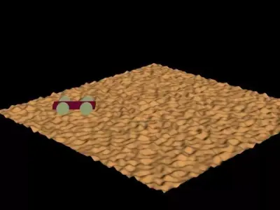 Car Reactor Terrain 3D model