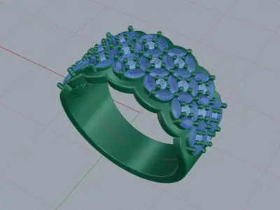 Nice ring 002 3D print model