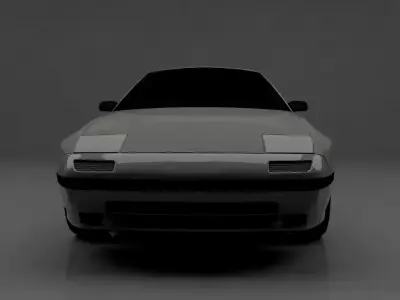 mazda rx7 fc3s  Low-poly 3D model